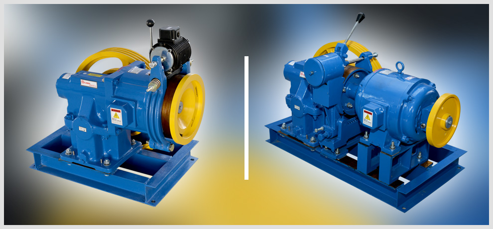 Elevator Traction Machine, Elevator Traction Machine Manufacturers, Gujarat, Ahmedabad, India, Cama Gears Mfg. Co.