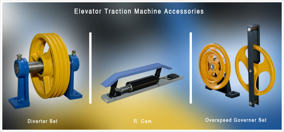 Elevator Traction Machine, Elevator Traction Machine Manufacturers, Gujarat, Ahmedabad, India, Cama Gears Mfg. Co.